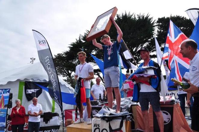 RS Aero 5 podium – Rooster RS Aero World Championships © Gerard Vos